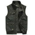 Aitor | Chaleco Militar Multipocket Hombre Cremallera
