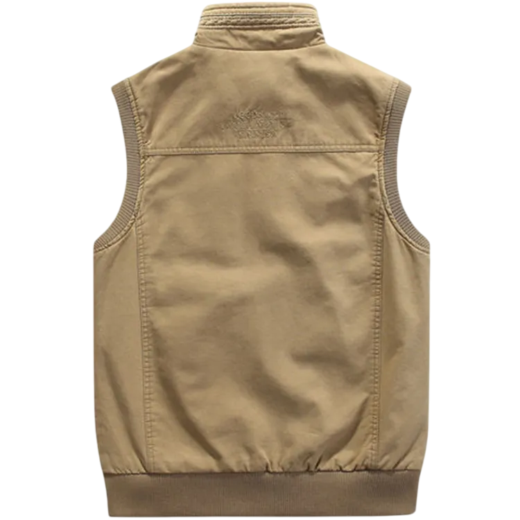 Aitor | Chaleco Militar Multipocket Hombre Cremallera