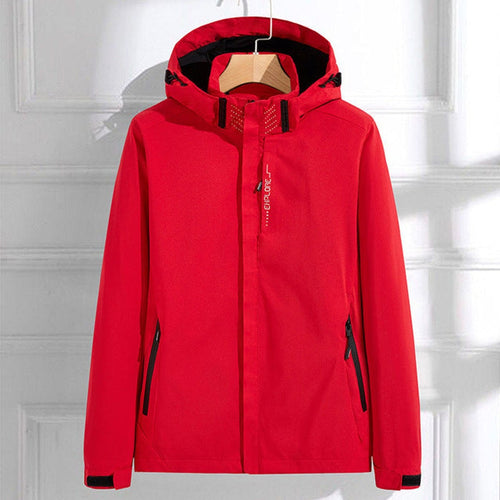 Amaia | Chaqueta Impermeable con Capucha Mujer Cortavientos