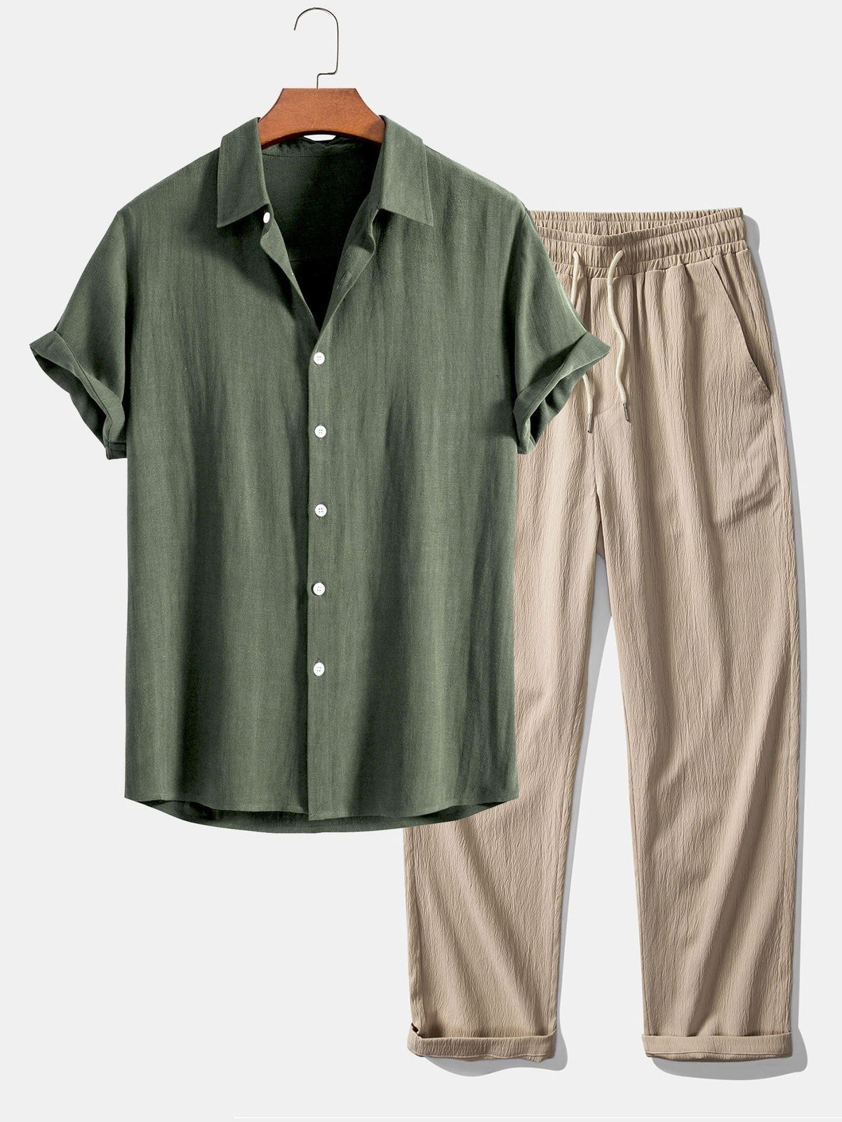 Arturo | Conjunto Casual de Verano Camisa y Pantalón Hombre
