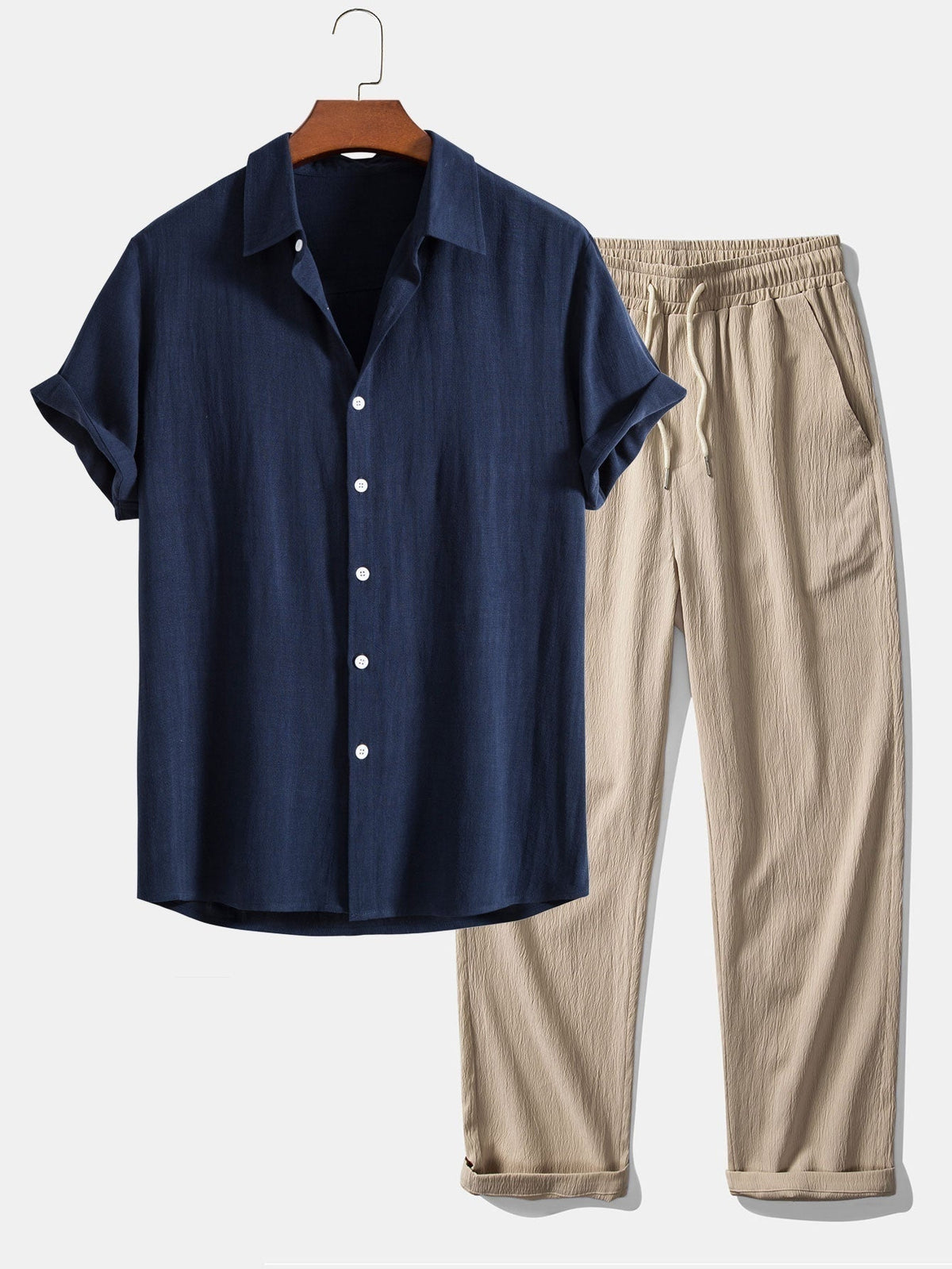 Arturo | Conjunto Casual de Verano Camisa y Pantalón Hombre