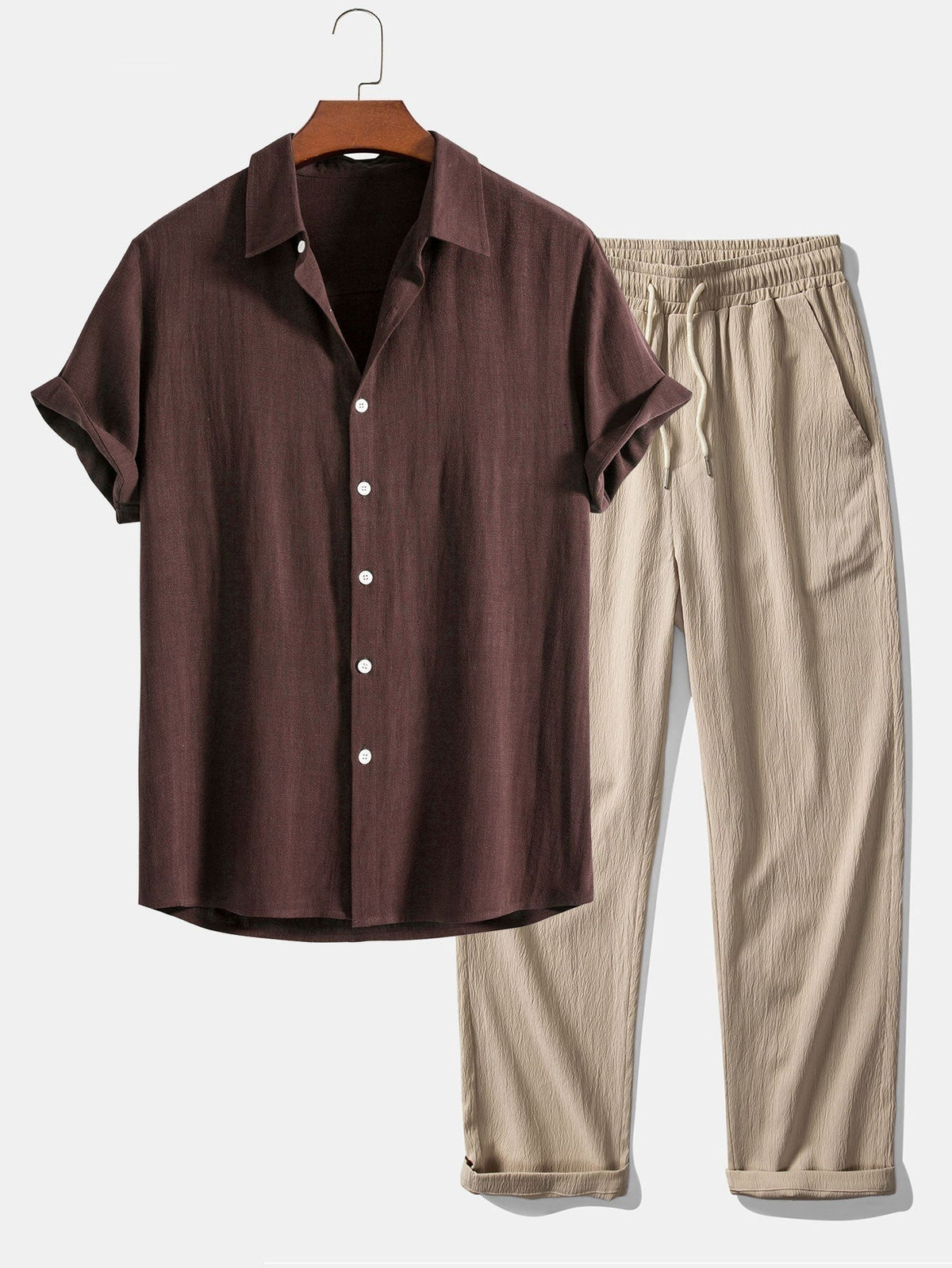 Arturo | Conjunto Casual de Verano Camisa y Pantalón Hombre