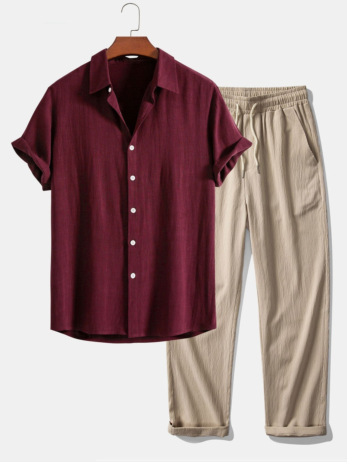 Arturo | Conjunto Casual de Verano Camisa y Pantalón Hombre
