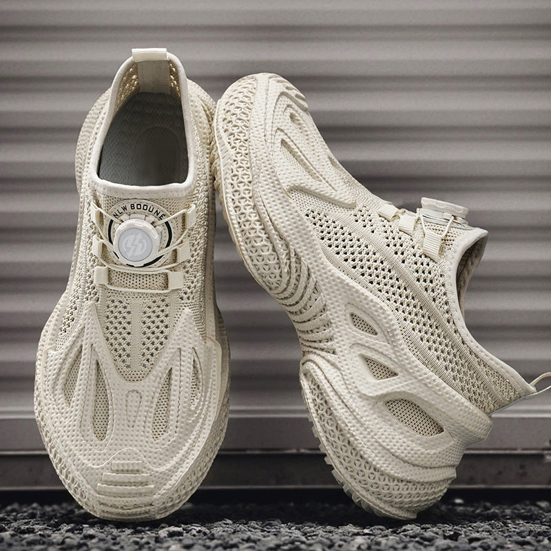 Bruno | Zapatillas Deportivas Chunky Hombre Cordones Rotativos