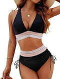 Carmen | Bikini de Cintura Alta Mujer Push Up Halter