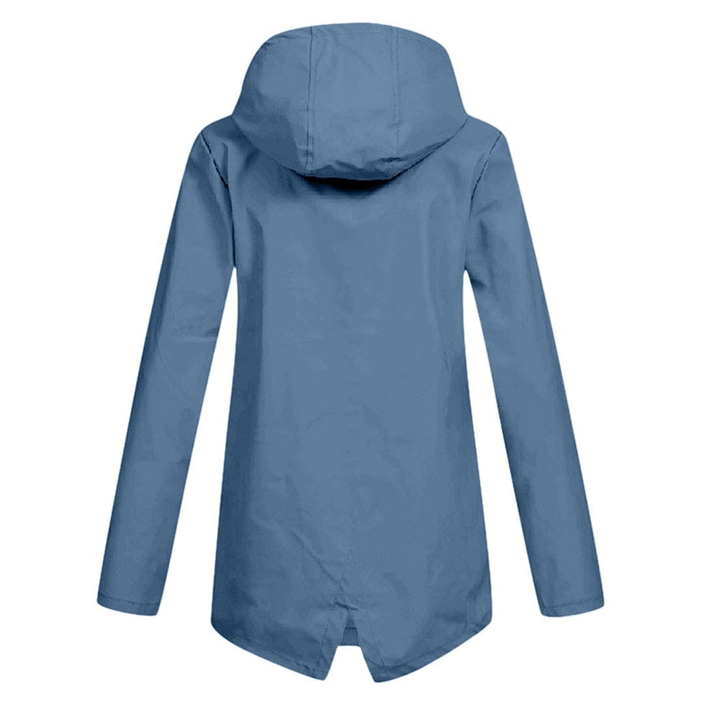 Covadonga | Chubasquero Impermeable Mujer con Capucha Cremallera