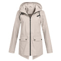 Covadonga | Chubasquero Impermeable Mujer con Capucha Cremallera
