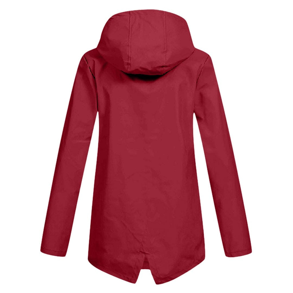 Covadonga | Chubasquero Impermeable Mujer con Capucha Cremallera