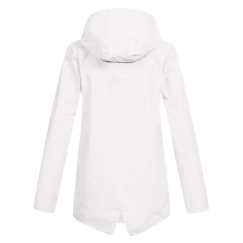 Covadonga | Chubasquero Impermeable Mujer con Capucha Cremallera