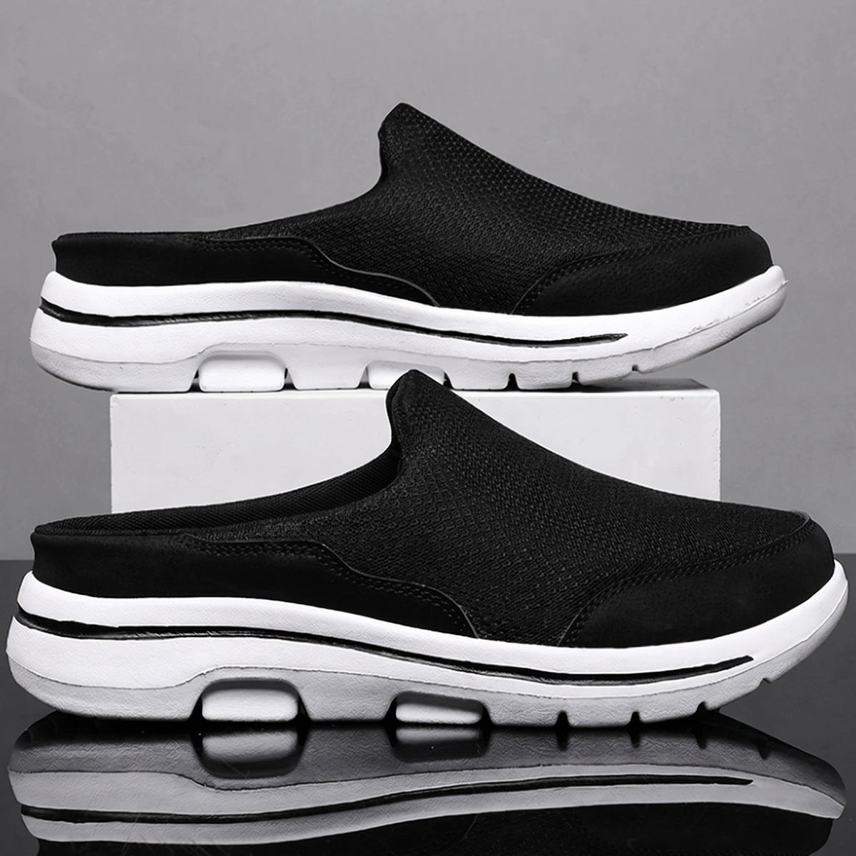 Daria | Zapatillas de Deporte Slip-On Mujer Malla Transpirable