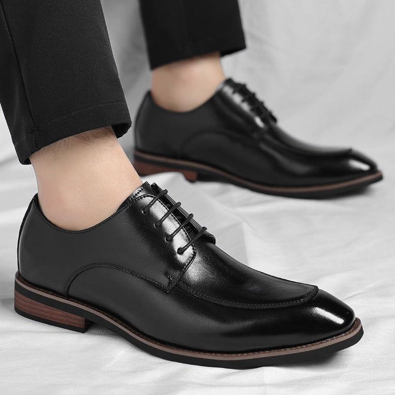 Eduardo | Zapatos Oxford de Cuero Genuino Hombre Cordones