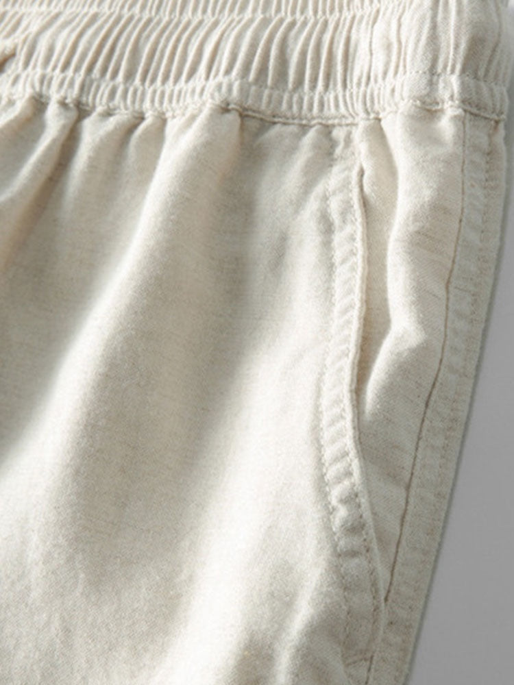 Enrique | Conjunto de Verano de Manga Corta Texturizado Hombre Cordón Ajustable
