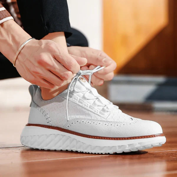 Fernando | Zapatillas Oxford de Cuero Hombre Suela Flexible