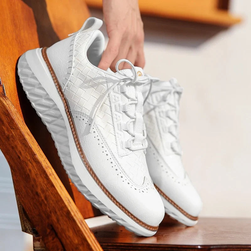 Fernando | Zapatillas Oxford de Cuero Hombre Suela Flexible