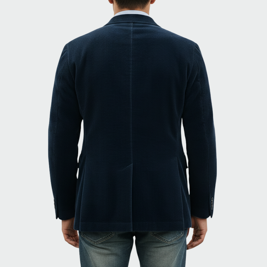 Gonzalo | Blazer de Pana Hombre con Chaleco Solapa Clásica