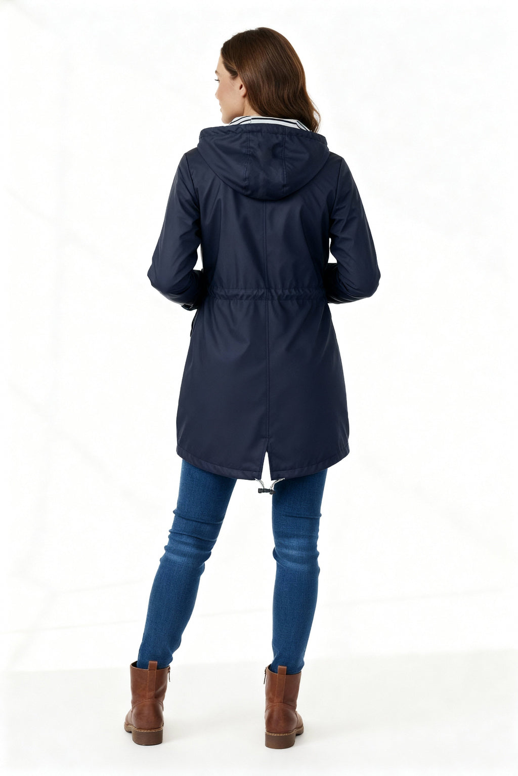 Inés | Chubasquero Impermeable Mujer con Capucha