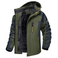 Iván | Chaqueta Softshell Impermeable Hombre con Forro Polar Capucha