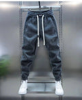 Iván | Pantalón Deportivo de Punto Acanalado Hombre Jogger Tobillo