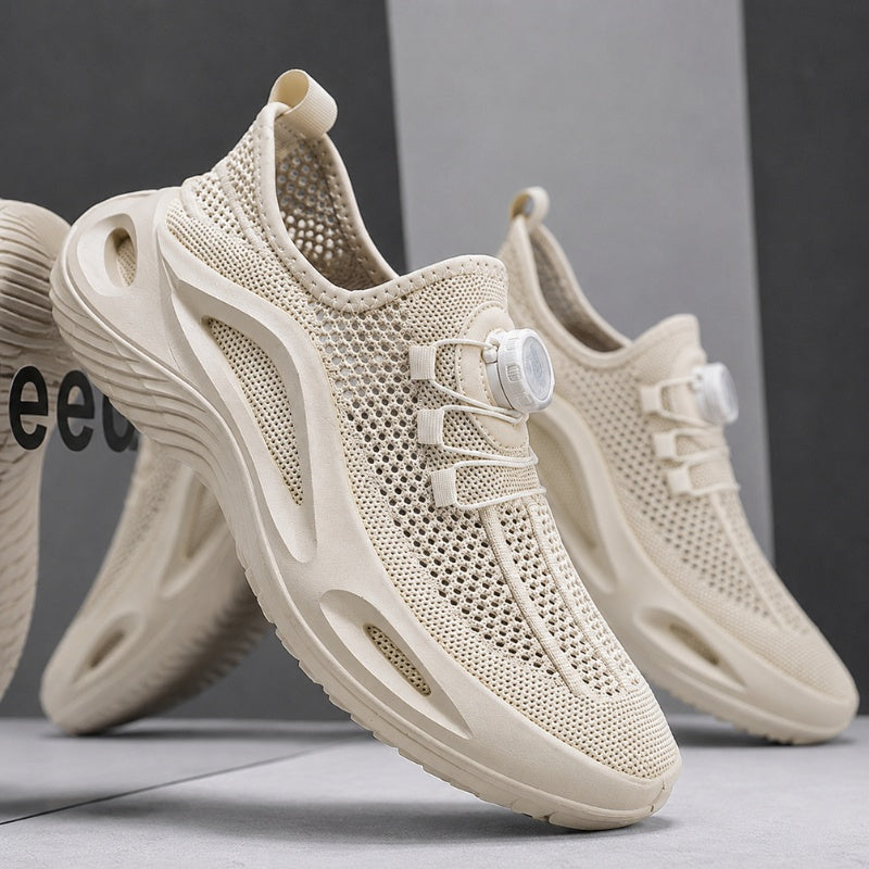 Iván | Zapatillas Deportivas Casual Hombre Malla Transpirable Sistema Rotativo