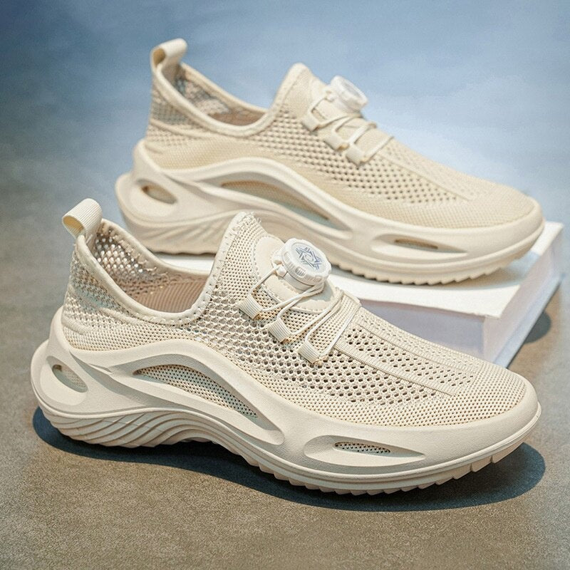 Iván | Zapatillas Deportivas Casual Hombre Malla Transpirable Sistema Rotativo