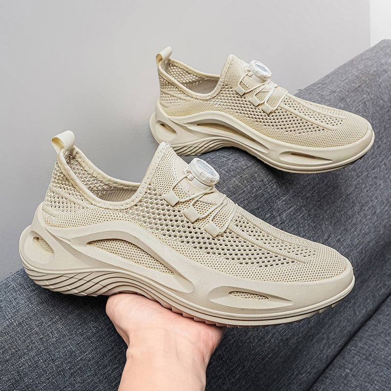Iván | Zapatillas Deportivas Casual Hombre Malla Transpirable Sistema Rotativo