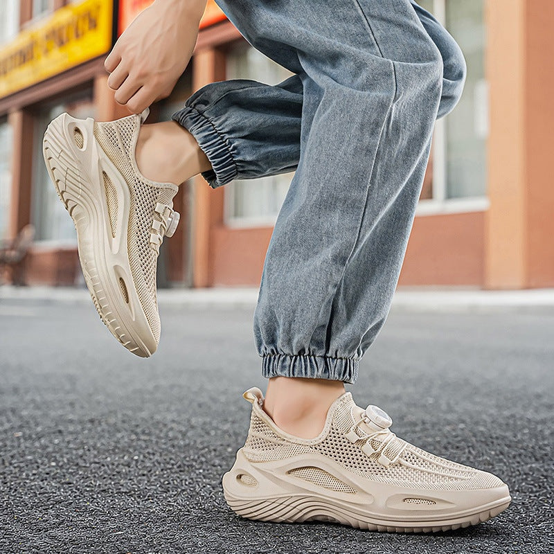 Iván | Zapatillas Deportivas Casual Hombre Malla Transpirable Sistema Rotativo