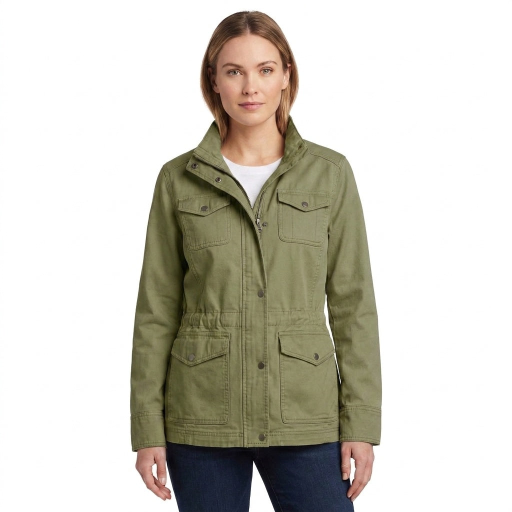 Jimena | Chaqueta Militar Utility Mujer Cuatro Bolsillos