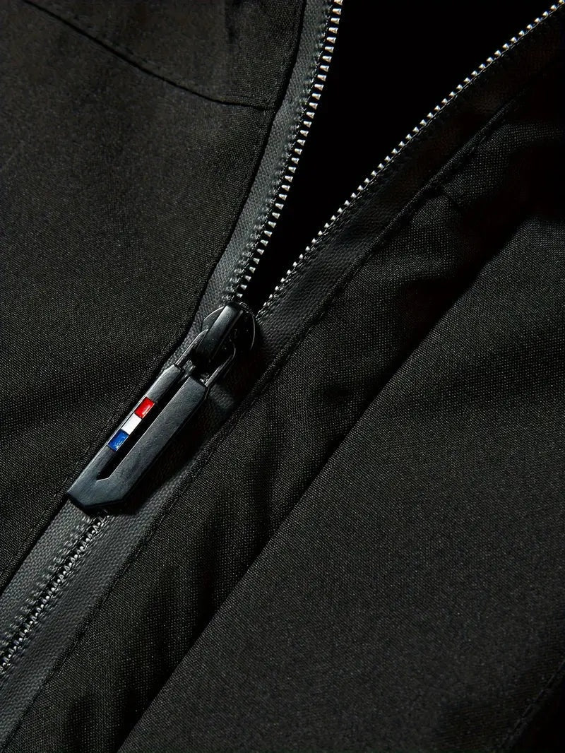 Koldo | Parka Impermeable Hombre Forro Polar con Capucha