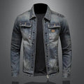 Marcos | Chaqueta Vaquera Hombre Vintage Multibolsillos