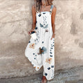 Montserrat | Mono Largo Estampado Floral Mujer Tirantes