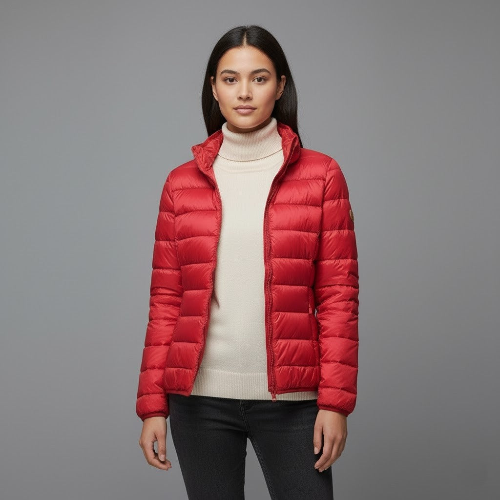 Nerea | Chaqueta Acolchada Puffer Jacket Mujer Cuello Alto