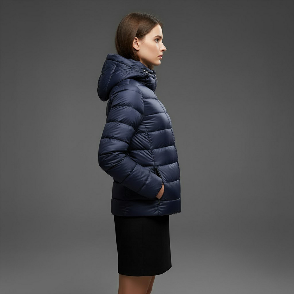 Nerea | Chaqueta Acolchada Puffer Jacket Mujer Cuello Alto