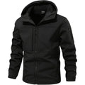 Nicolás | Anorak Softshell Hombre con Capucha Bolsillos Cremallera