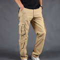 Pablo | Pantalón Cargo de Algodón Hombre Multibolsillos Corte Recto