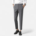 Rubén | Pantalón Cropped de Vestir Hombre Corte Slim Pinzas
