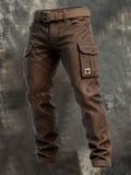 Salvador | Pantalón de Trabajo de Lona Hombre Cargo Multipocket