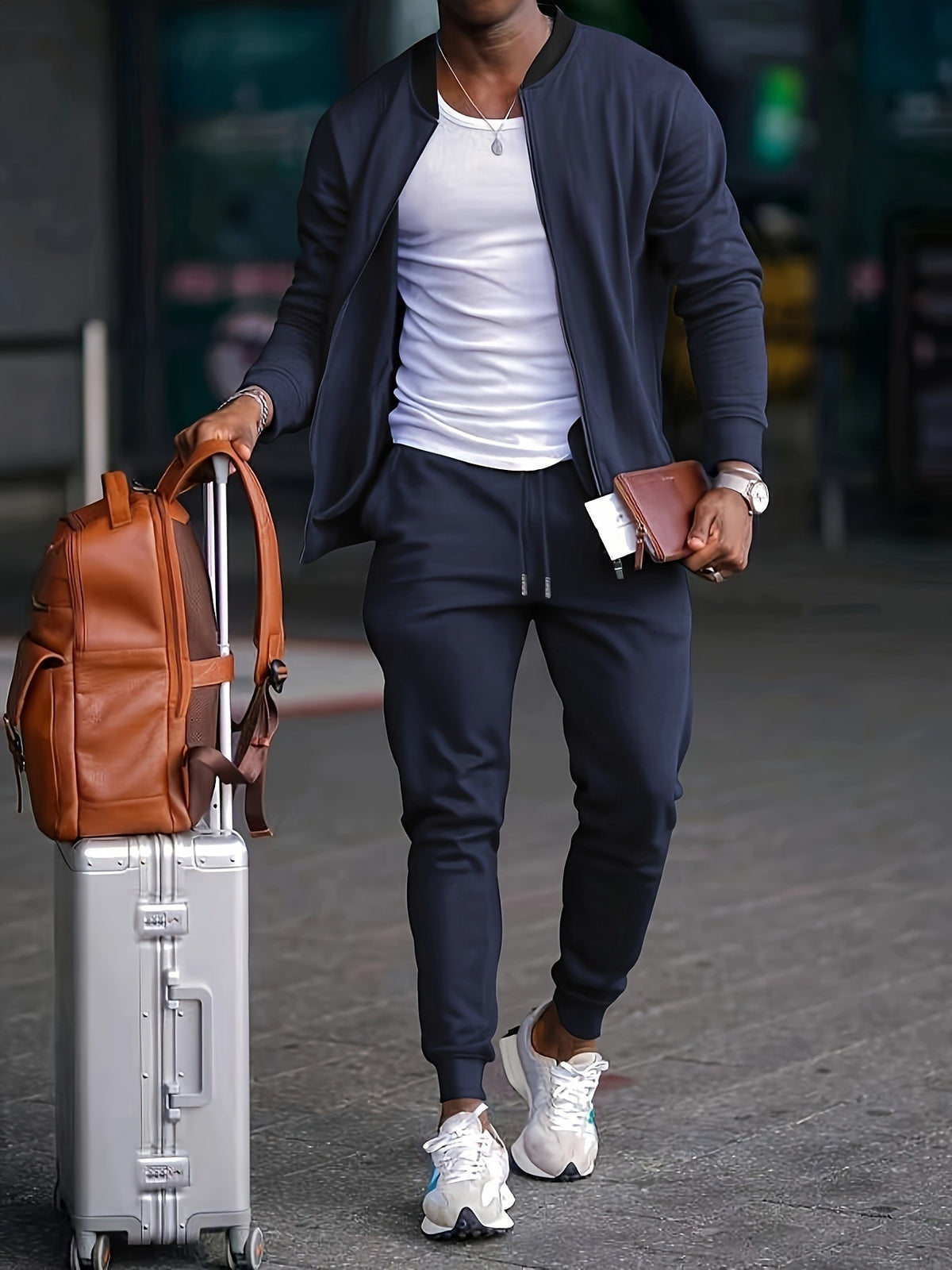 Tomás | Conjunto Chándal Hombre Cremallera Jogger
