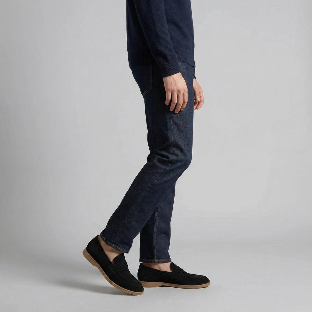 Tomás | Mocasines de Ante Hombre Suela Ligera