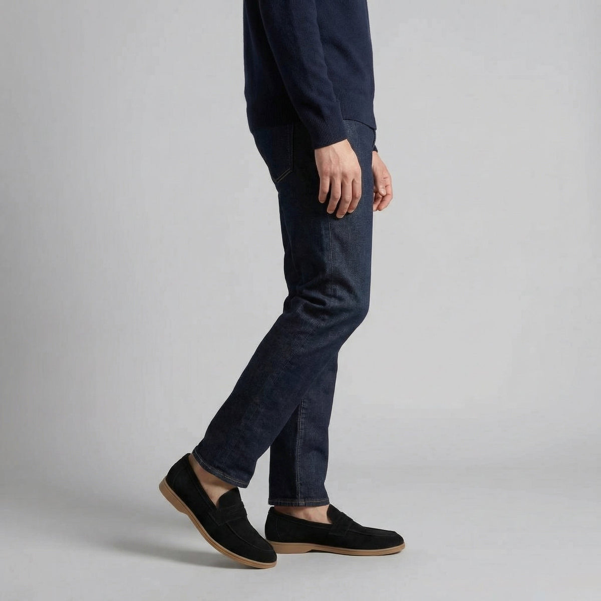 Tomás | Mocasines de Ante Hombre Suela Ligera