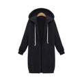 Vega | Sudadera con Cremallera Larga Mujer con Capucha Oversize